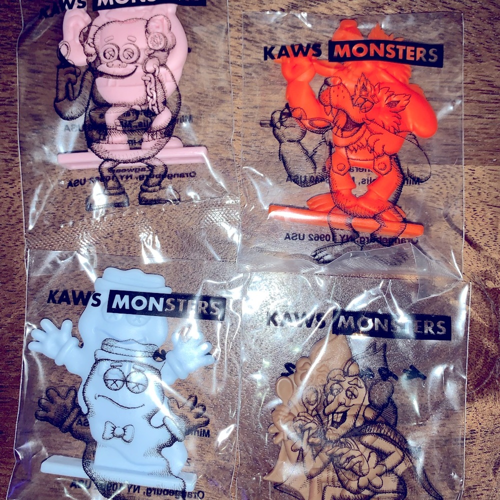 General Mills kaws figures